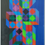 Plakatentwurf Viktor Vasarely - Foto: Uwe Paesler (Kieler Nachrichten)