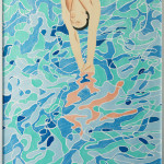 Plakatentwurf David Hockney - Foto: Uwe Paesler (Kieler Nachrichten)